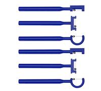 Healvian Ensemble de 6 Dispositifs D'entraînement Langue Bleus pour Exercices Oromoteurs, Matériel Sûr et Doux pour Rééducation Parole et Formation en Rééducation Linguistique