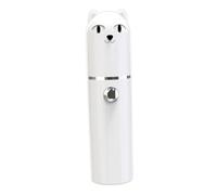 Healvian Épilateur Électrique Rechargeable Blanc Petit Format Réglage Vitesse Femme Épilation Douce Aisselles Genoux Usage Humide Tête Lavable