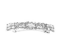 Healvian Épingle à Cheveux Accessoires De Cheveux Perruques De Rack Flacon De Parfum Creux Décoration De Mariage Peigne De Fille Pince à Cheveux Boucle De Cheveux Bandeau Spa Alliage Silver