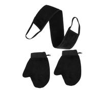 Healvian Exfoliants pour Bain Ensemble Doux et Serviette pour Éliminer Mortes Revitaliser et Nourrir la Peau Adaptés à Types de Peau