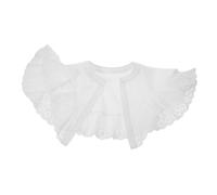 Healvian Faux Amovible Blanc Pour Femme Avec Design à Creux Style Lolita Châle Ou Accessoire Pour Robes Et Pulls