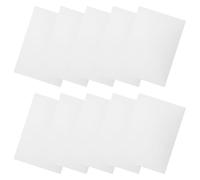 Healvian Feuilles de Pvc Mate Rigides A4 0,3 Mm Lot de 10 pour Loisirs Créatifs, Protection Étanche Photos, Documents et Cadres, Film Plastique Transparent pour Rangement et