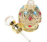 Healvian Flacon de Parfum en Verre 15ml pour Huiles Essentielles et Parfums et Élégant de Voyage pour Coiffeuse et Bibliothèque