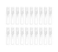 Healvian Flacons Vaporisateurs de Parfum Rechargeables Blancs en PP Lot de 20 Mini Bouteilles Portables Légères pour Voyage et Huiles Essentielles