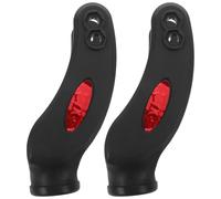 Healvian Fourche de Roue 8 Pouces avec Capuchon Anti-poussière, Ensemble de Fourche Pivotante Double Œil pour Fauteuil Roulant, Accessoires de Remplacement Robustes pour Mobilité