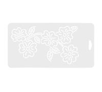 Healvian Gabarit de Patchwork en Polypropylène Transparent Règle de Matelassage Légère et Portable Outil DIY pour Couture Broderie et Quilting Modèle de Dessin Précis 1 Pièce