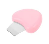 Healvian Grattoir à Points Noirs Dissolvant De Tête Noire Pour Le Visage Cuillère De Maquillage Bord Nettoyeur Laveur De Peau Purifier Scrubber Rasoir Soin Du Visage Acier Inoxydable Rose