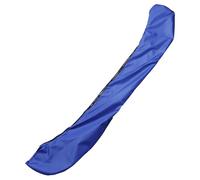 Healvian Housse de Bateau Imperméable en Tissu Oxford 600D Bleu, Pare-Soleil pour Bimini 3 Barres, Protection Anti-UV pour Bateau de Pêche, Couverture Étanche Paquet de Rangement en Acier