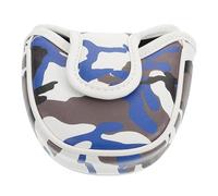 Healvian Housse de Club de Golf Camouflage en Nylon Couvre-Putter Maillet Grand Format Bleu Accessoire Léger et Portable pour Protection Putter Golf sur Parcours