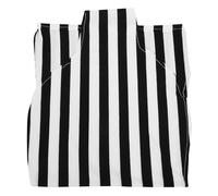 Healvian Housse Mannequin Féminin en Coton, Couverture Demi-Corps Noir et Blanc Rayé, Accessoire Lavable et Réutilisable pour Présentation Vêtements en Magasin, Buste Mannequin Textile