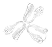 Healvian Interrupteur d'éclairage Cordon de Remplacement pour Lampe en cuivre et PVC Transparent Lot de 3 Fonctionnement Pratique pour Lampes avec Interrupteur intégré pour Maison