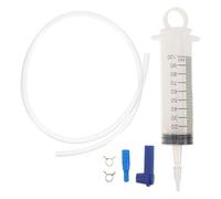 Healvian Kit D’Extraction Remplissage D’Huile Manuel pour Automobile - Pompe de Transfert de Fluides Polyvalente pour Huile Moteur et Liquide de Frein Cylindre Précis Adapté aux Espaces