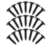 Healvian Kit de 100 Clips de Fixation Plastique pour Panneaux de Porte Pare-Chocs et Garnitures de Carrosserie Automobiles Rivets Résistants à L’Eau pour Maintien Sécurisé du Ciel de