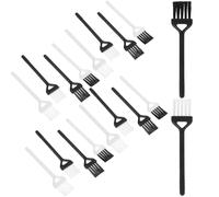 Healvian Kit de 20pcs Mini Pinceaux pour Clavier Ordinateur Anti-statique en Abs, Brosses de Nettoyage pour Appareils Électroniques, pour L'automne et L'hiver