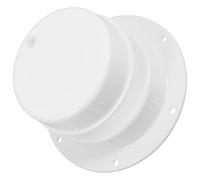 Healvian Kit de Couvercle de Ventilation de Toit Blanc pour Camping-Car Caravane et Bateau avec Vis Plastique Solide Couvercle d'Évacuation pour Réduire Les Odeurs Installation