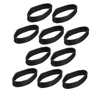 Healvian Lot de 10 Anneaux de Maintien Bracelet de Montre Élastique en Cuir Accessoires de Montre et Confortables Femmes et Hommes