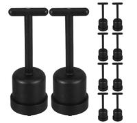 Healvian Lot de 10 Clés en Plastique à Double Usage pour Douilles G9, Clé Hexagonale T Rapide, Plastique Solide, Outil Extracteur de Bagues de Collier D'éclairage, Usage Industriel