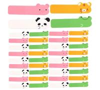 Healvian Lot de 10 Set de Onglets Index Animaux Pet Inscriptibles Autocollants Colorés, Étiquettes Repositionnables pour Classeurs, Agendas et Documents Scolaires, Onglets de