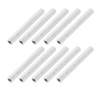 Healvian Lot de 10 Tiges D’Anode Carrées en Aluminium pour Électrolyseur Compatibles Chauffe-Eau Test de Pureté de L’Eau Utilisation Domestique et Professionnelle Pièces de