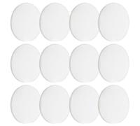 Healvian Lot de 12 Lentilles Convexes Optiques en Résine 25 MM Lentilles Pédagogiques pour Expériences Physiques Outils Expérimentaux pour Observation Détaillée et Grossissement pour