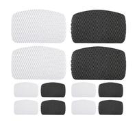 Healvian Lot de 12 rustines intérieures pour chaussures patchs de réparation auto-adhésifs en maille respirante pour talons de chaussures - Empiècements de réparation anti-trous pour baskets en