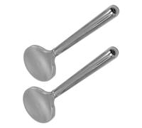 Healvian Lot De 2 Bâtons De Crème Pour Les Yeux En Alliage De Zinc Pour La Peau Du Visage Outil De Maquillage Cuillère Pour Crème De Nuit