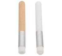 Healvian Lot de 2 brosses à shampoing pour cils - Outil de nettoyage en profondeur des pores du nez - Éliminateur de points noirs - Brosse nettoyante pour extensions de cils et lavage du nez