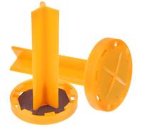 Healvian Lot de 2 Outils de Finition de L pour Embouts de Queue de Billard Lime et Brunissoir en Plastique Kit Léger et Portable de Réparation pour Billard Pool et Snooker