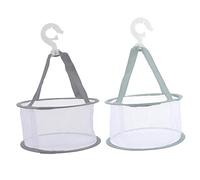 Healvian Lot De 2 Paniers De Séchage Pour Éponges à Maquillage Et Pinceaux Filet De Séchage 2 Pièces Taille Standard Filet Respirant Femmes Et Filles Couleurs Gris Et Vert Matcha