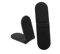 Healvian Lot De 2 Porte-Cartes Magnétiques en Cuir PU Noir, Pince à Billets Compacte Et Résistante, Accessoire Polyvalent pour Homme, Bureau Et Déplacements, Design Mince Et Fonctionnel