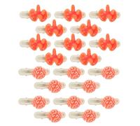 Healvian Lot de 20 barrettes à cheveux pour Halloween, épingles à cheveux en forme de cerveau, poumons simulés, accessoires pour coiffure, organes du corps, farce effrayante pour déguisement