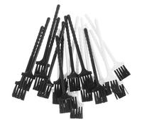 Healvian Lot de 20 Brosses de Nettoyage pour Rasoir Électrique Manche Long Poils Doux Protecteurs Mini Brosse Multifonctionnelle pour Entretien Barbe Accessoire Soin Homme Voyage et