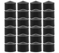 Healvian Lot de 20 Coupelles de Pivot en Caoutchouc pour Trucks Skateboard 16 MM - Accessoires Remplacement Trucks Longboard - Rondelles Bushings pour Skate Street et Skatepark