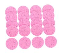 Healvian Lot de 20 Disques Démaquillants Ronds en Cellulose Douce Coussinets Visage Réutilisables Tampons Nettoyants Visage Adaptés à Divers Types de Peau pour Démaquillage Quotidien et