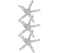 Healvian Lot De 3 Barrettes À Cheveux En Forme D'Étoile Avec Perles Et Strass Pour Mariée