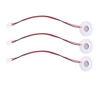 Healvian Lot de 3 Disques de Brumisateur en Céramique Microporeux 16mm, Pièces D’atomisation Piézoélectriques pour Humidificateur Usb, Accessoires de Réparation pour Appareils