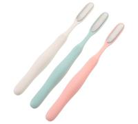Healvian Lot de 3 Limes à Pieds en Acier Inoxydable pour Éliminer Callosités et Peaux Mortes, Râpe Manuelle Compacte pour Talons et Orteils, Outil Exfoliant Précis pour Soins
