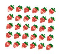 Healvian Lot De 30 Breloques Nail Art Fraises, Décoration D'ongles Fruitée, Petites Tranches Colorées Pour Femmes, Accessoire Diy Onglerie, Adapté Vie Quotidienne Et Fêtes