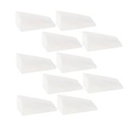 Healvian Lot De 30 Tampons à Ongles En Éponge Triangle, Outil De Manucure Dégradé De Couleurs, Accessoire Léger Pour Nail Art Professionnel Et Usage Domestique