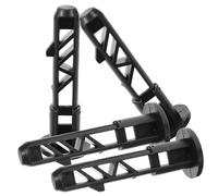 Healvian Lot de 4 Loquets de Poubelle Extérieure en Nylon pour Couvercle 120L Goupilles de Verrouillage Robustes Accessoires Universels pour Poubelle de Collecte des Déchets Pièces