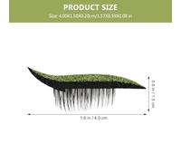 Healvian Lot De 4 Paires De Décalcomanies Eye-liner Fluorescentes Autocollantes Résistantes à L'eau Pour Maquillage Yeux Agrandissant, Adaptées Pour Femmes En Fête Ou Usage Quotidien