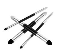 Healvian Lot de 4 set de Stylos à Dessin Double Embout en Éponge pour Artistes 2 Petites et 2 Grandes Pointes Outil Estompeur Lavable pour Croquis Ombrage et Détails Précis sur Papier