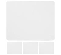 Healvian Lot de 4 Tapis de Souris pour Bureau Grosse Taille en Caoutchouc Antidérapant à Sublimation Transfert Thermique pour Ordinateur Portable et Bureau