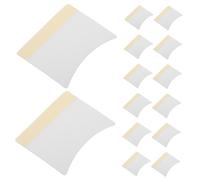 Healvian Lot de 40 Disques Démaquillants en Coton Non Pelucheux pour Extensions de Cils Visage et Ongles Outils de Soins Peau Multi-Usages