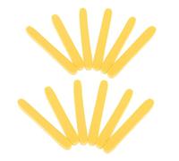 Healvian Lot De 50 Éponges Nettoyantes Pour Le Visage Pour Le Maquillage Pour Femmes Nettoyants Pour Le Visage Compressées Exfoliantes Cosmétiques Jaunes Pva
