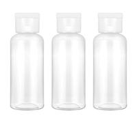 Healvian Lot de 8 Flacons Cosmétiques à Clapet 50 Ml en Plastique Souple Bouteilles de Voyage Vides Bouchon pour Shampooing Lotion et Aromathérapie Format Portable Couleur Aléatoire