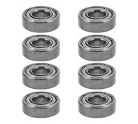 Healvian Lot de 8 roulements à billes pour roues de déambulateur (608ZZ) - Roulettes de rechange pour déambulateur pour améliorer la fluidité du fonctionnement