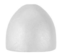 Healvian Mannequin de Gâteau Mousse 20 CM Blanc Modèle Créatif Robe de Princesse pour Entraînement Décoration Accessoire Pâtisserie DIY Présentation Gâteau Mariage Bloc Mousse Léger