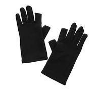 Healvian Manucure Demi Doigts Fins et Respirants Protection UV Peau Sensible Femme Confortables et Élastiques pour Nail Art et Soins des Mains