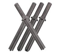 Healvian Marteau Pneumatique 4 Embouts de Burin et Mèches de Lissage, Kit D’outils pour Rivetage et Perçage, Accessoire Pneumatique Compact pour Réparation Automobile, Outillage Rivets